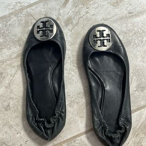 Black Tory Burch ballet flat